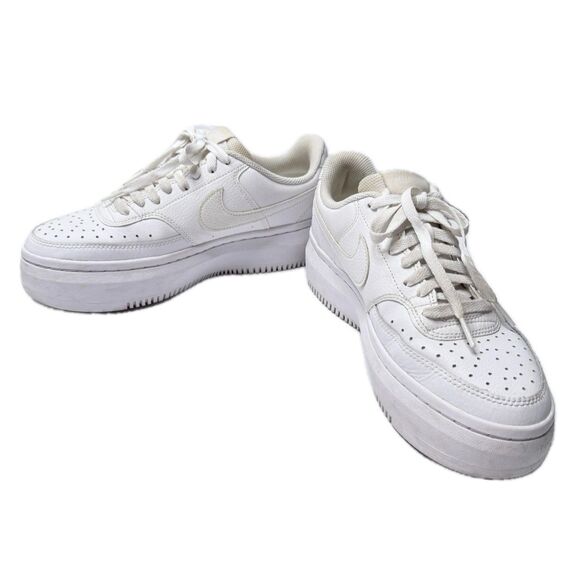 Nike Court Vision Alta Leather Platform Sneaker DM0113-100 Women's 10/ EU 42 - Picture 2 of 7